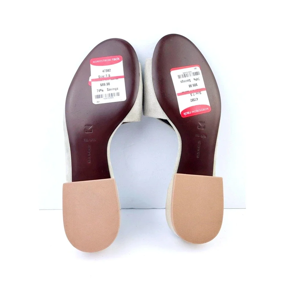 MERCEDES CASTILLO Irene‎ Asymmetrical Sandal Mule - Size 7.5